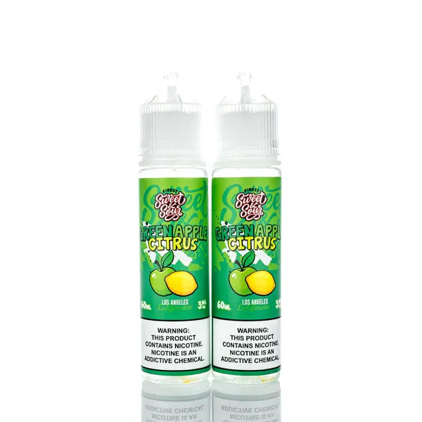 The Finest E-Liquid - Sweet & Sour - Green Apple Citrus - 120ml - Black Coral